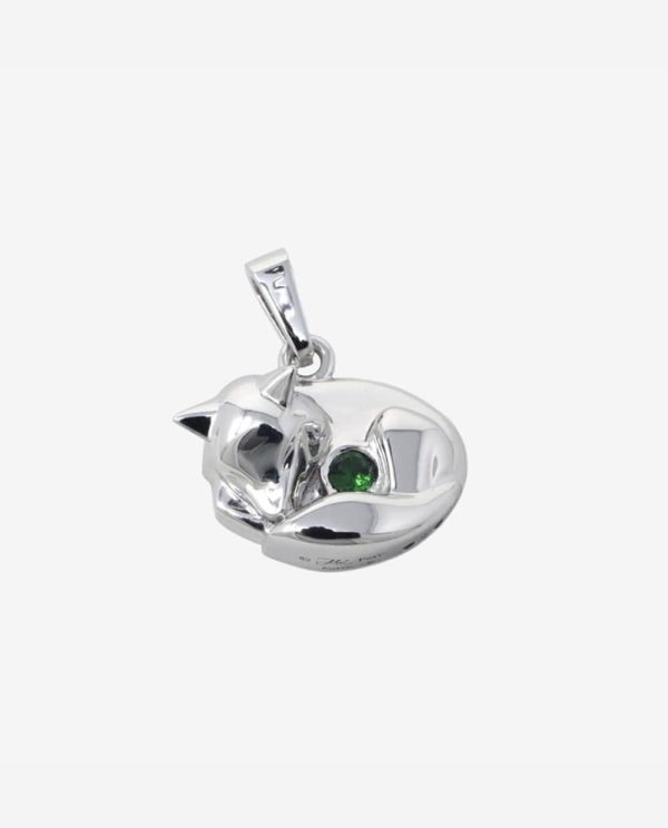 Pendentif Aurora en or blanc